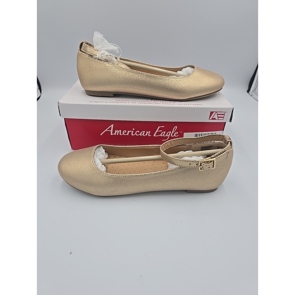 American Eagle GIRL'S Dress Shoes Size 3.5 Mary JANE‎ coquette dainty